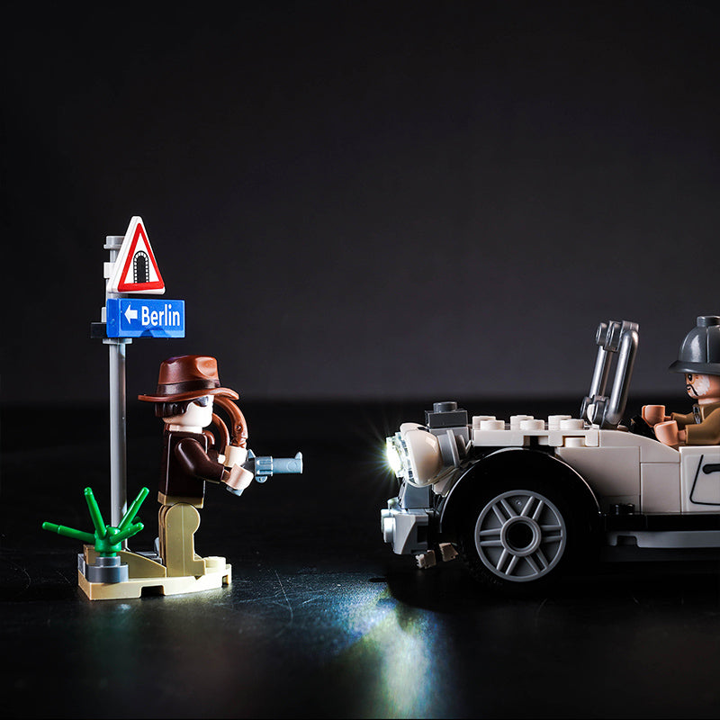 Kit d'éclairage BrickBling pour la poursuite en avion de chasse LEGO 77012