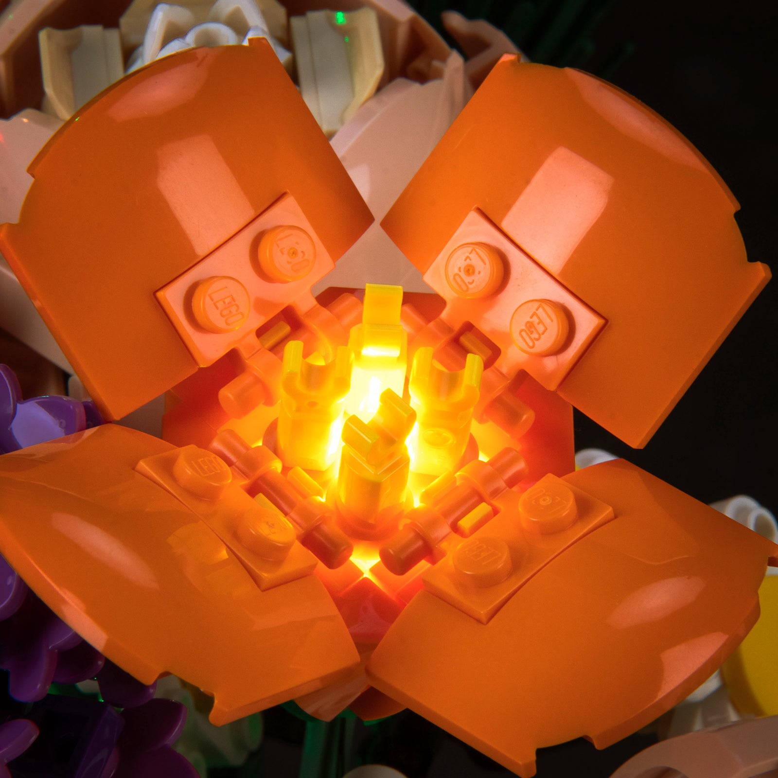 BrickBling Light Kit for LEGO Icons Flower Bouquet 10280