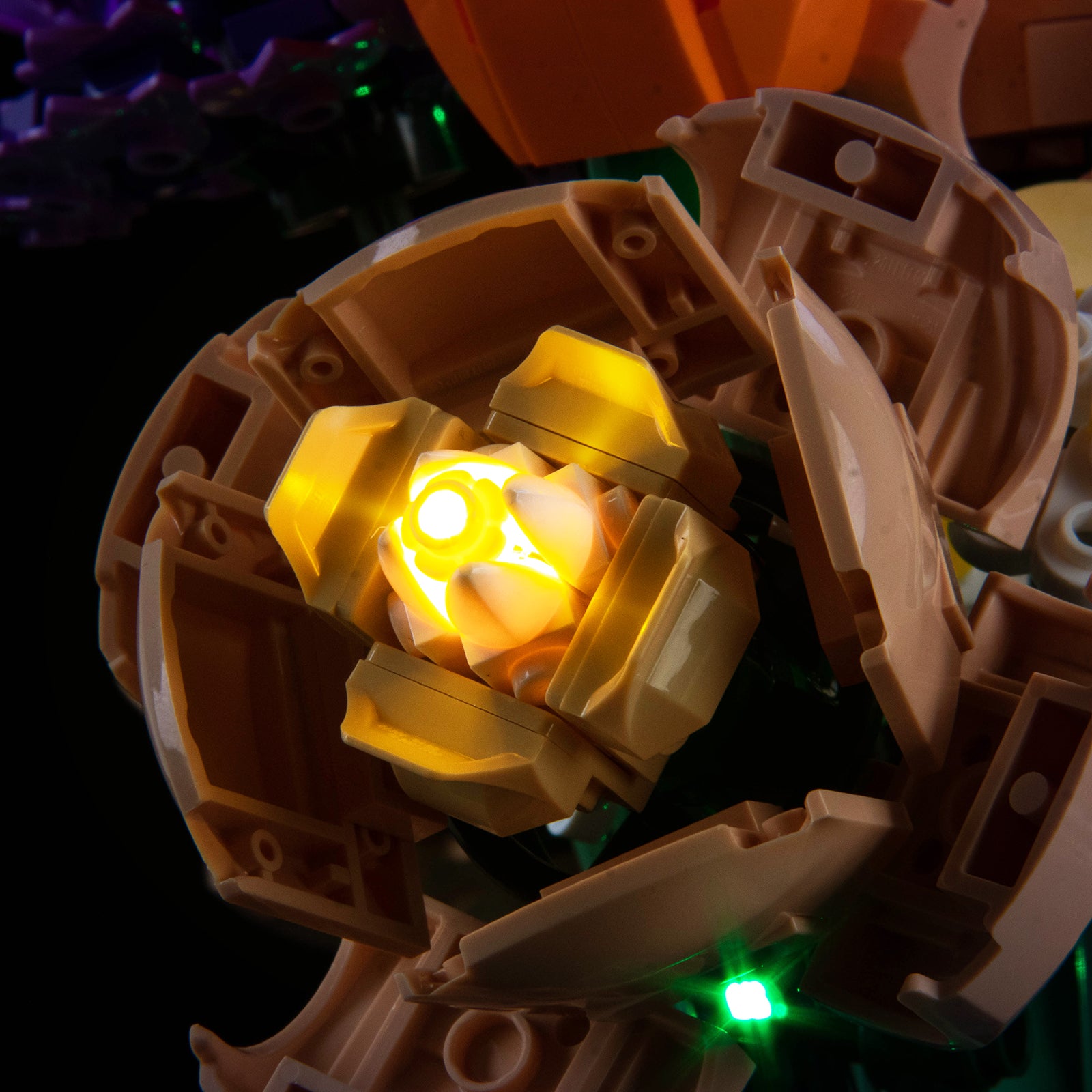 BrickBling Light Kit for LEGO Icons Flower Bouquet 10280