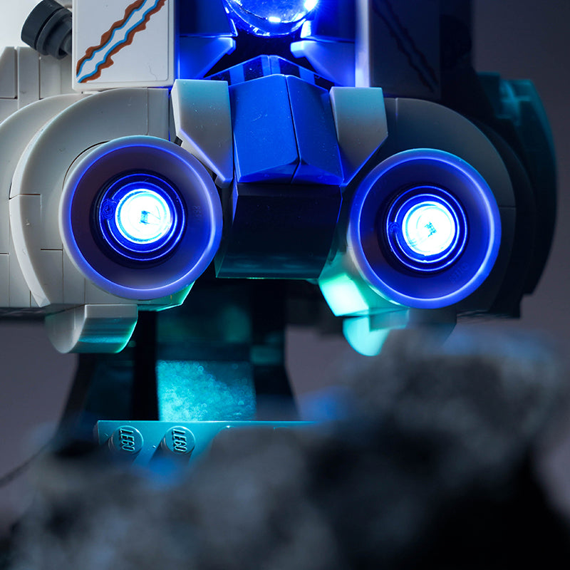 BrickBling Lichtset für LEGO Captain Rex Helm 75349, verbesserte Version