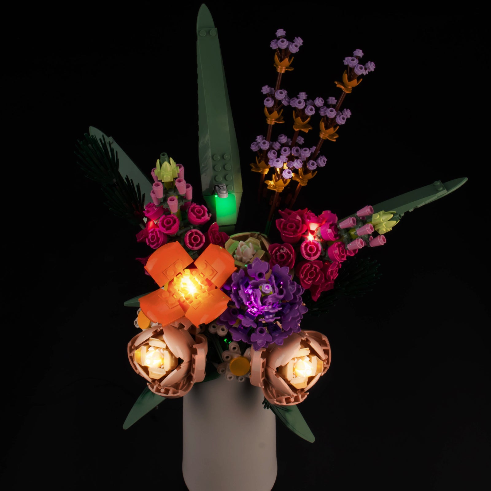 BrickBling Light Kit for LEGO Icons Flower Bouquet 10280