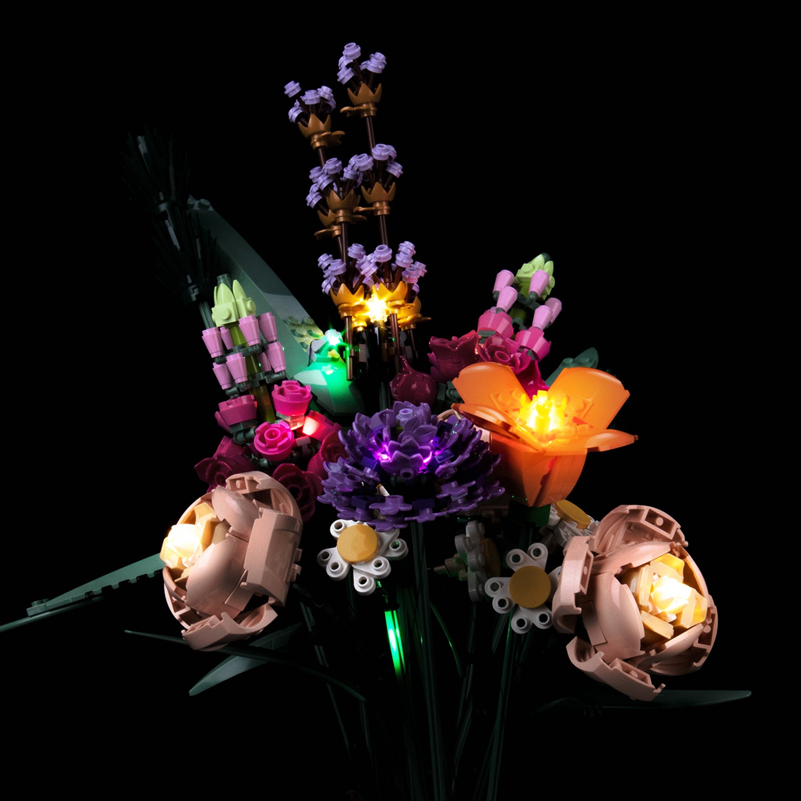 BrickBling Light Kit for LEGO Icons Flower Bouquet 10280