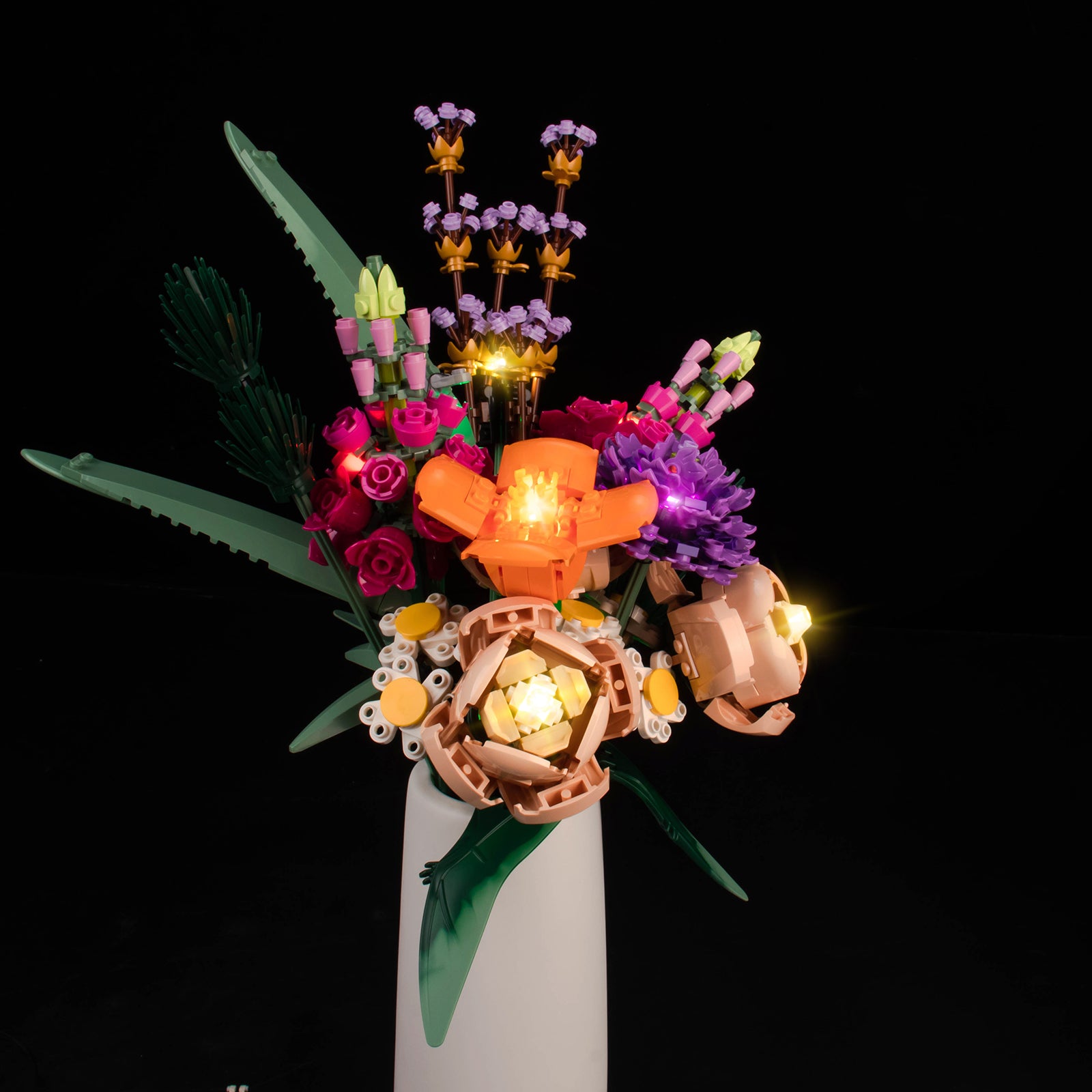 BrickBling Light Kit for LEGO Icons Flower Bouquet 10280