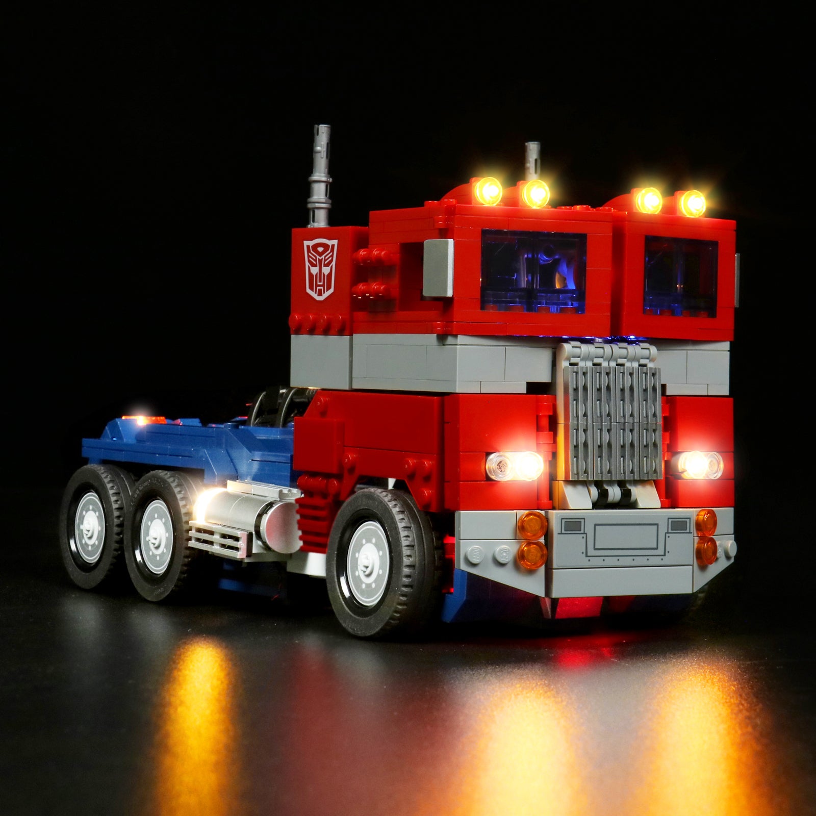 BrickBling Light Kit for LEGO Icons Optimus Prime 10302