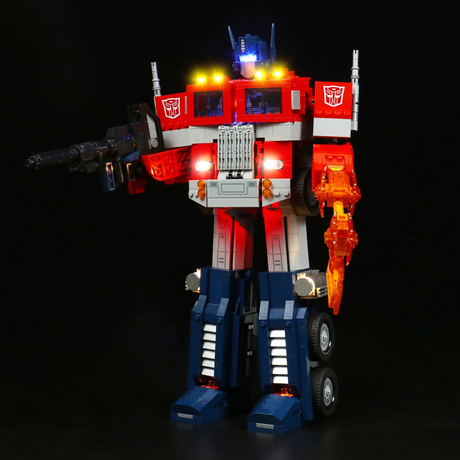BrickBling Light Kit for LEGO Icons Optimus Prime 10302