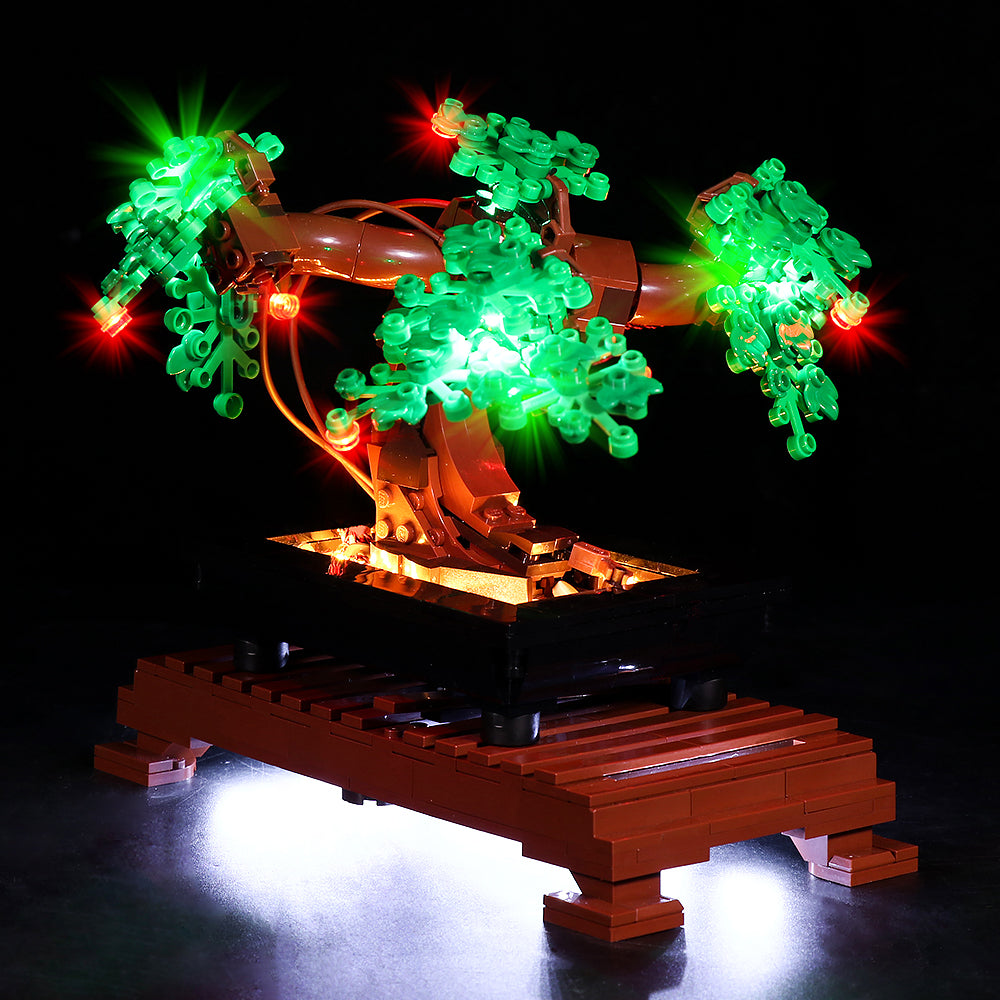 Kit d'éclairage BrickBling pour le bonsaï LEGO 10281