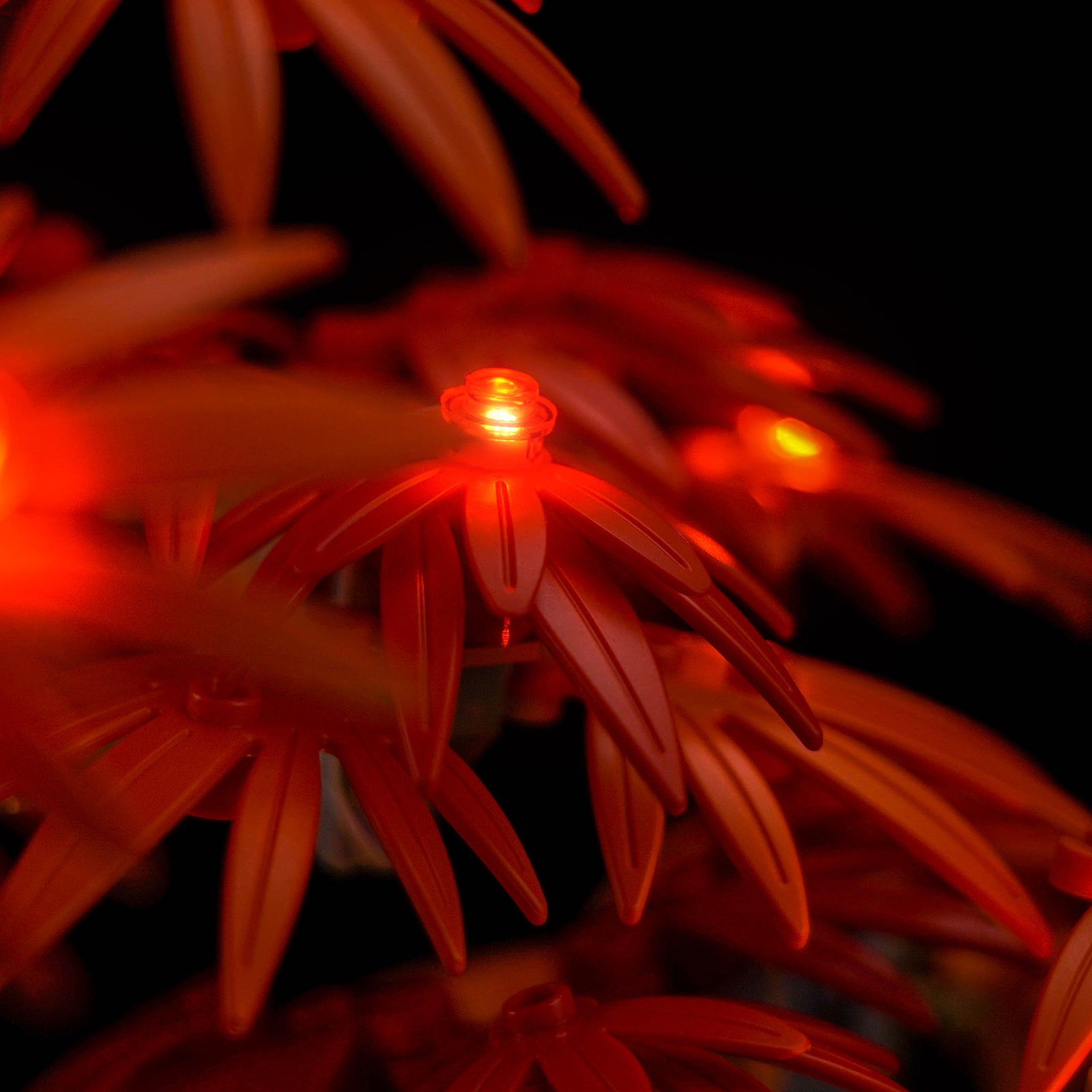 BrickBling Licht-Set für LEGO The Botanical Collection Japanischer Rot-Ahorn-Bonsai-Baum 10348, verbesserte Version