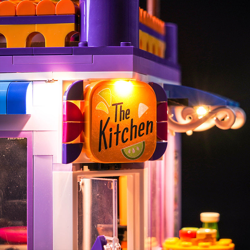 BrickBling Light Kit for LEGO Heartlake City Community Kitchen 41747