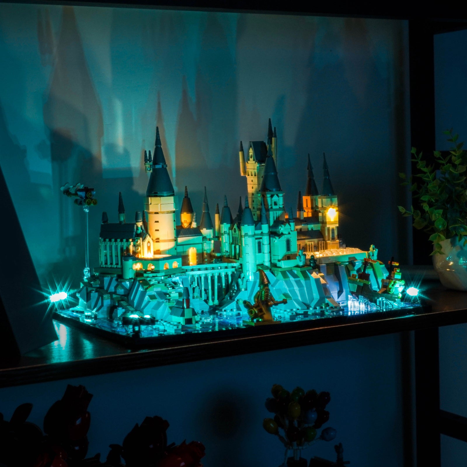 BrickBling Lichtset für LEGO Harry Potter Hogwarts™ Schloss und Gelände 76419, neue Version
