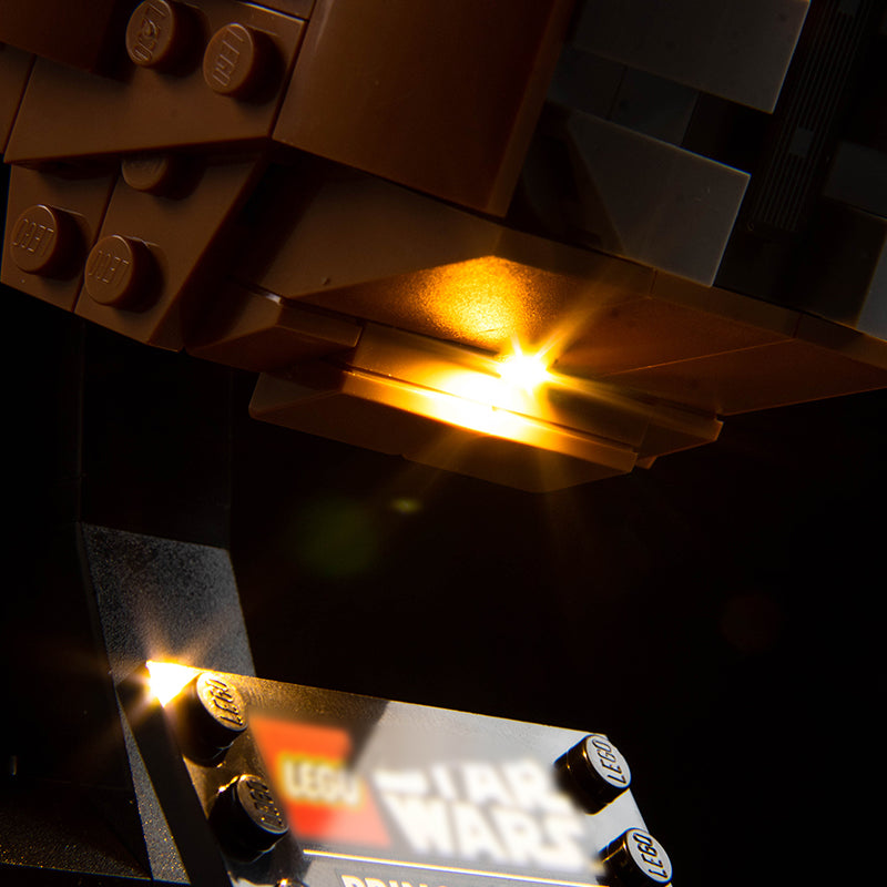 BrickBling Light Kit for LEGO Princess Leia (Boushh) Helmet 75351