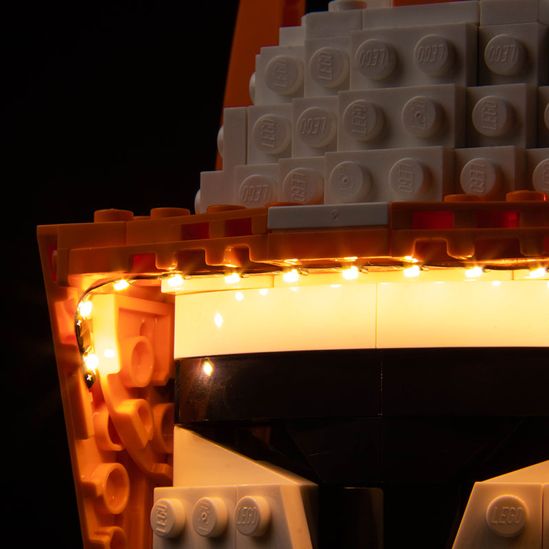 BrickBling Lichtset für LEGO Clone Commander Cody Helm 75350