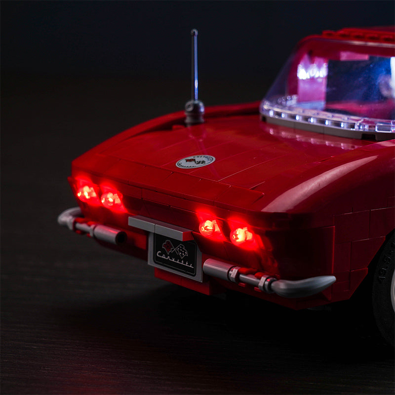 BrickBling Lichtset für LEGO Icons Chevrolet Corvette 10321