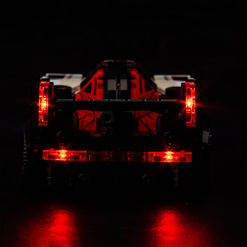 BrickBling Lichtset für LEGO Speed Champions Porsche 963 76916