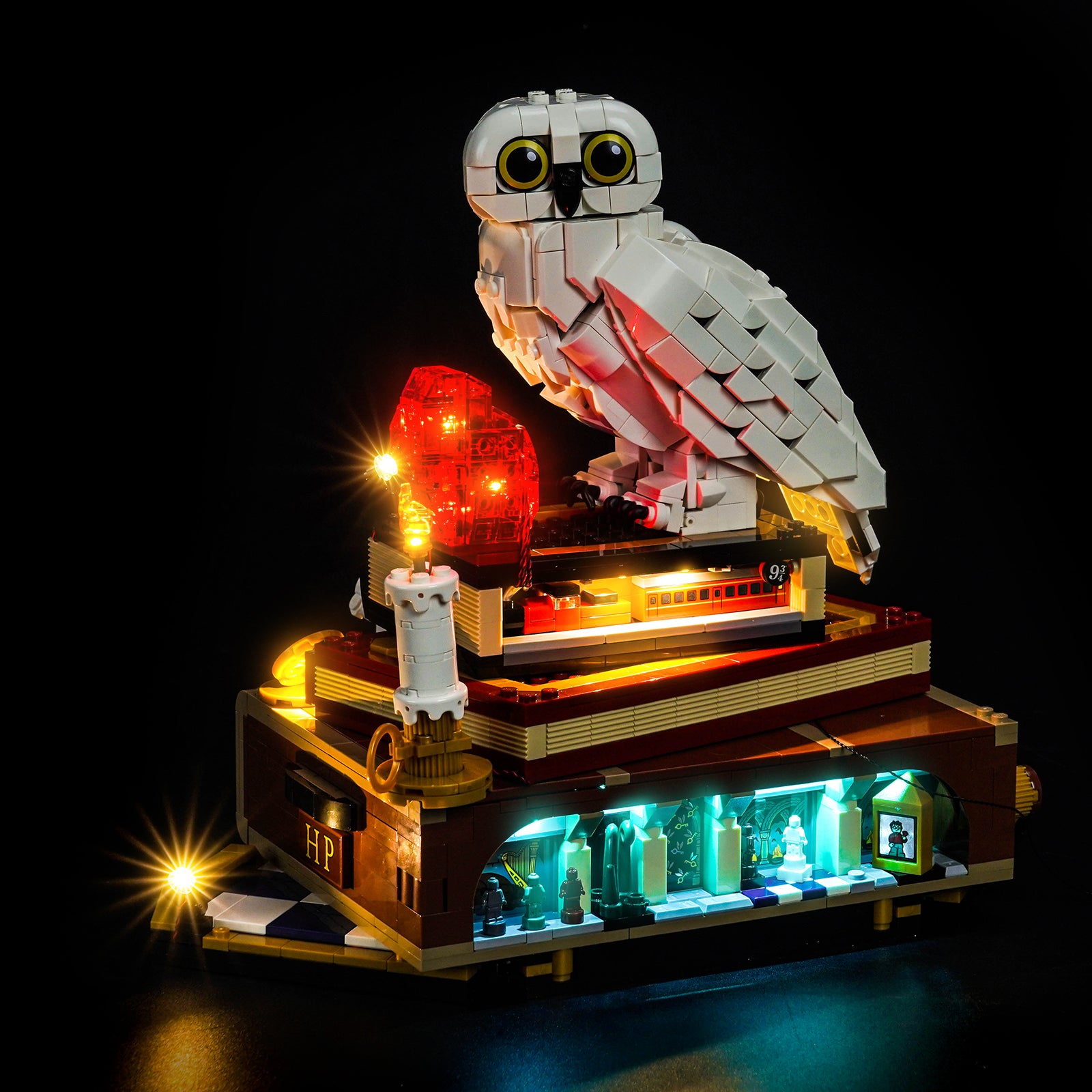 BrickBling Beleuchtungsset für LEGO Harry Potter und der Stein der Weisen – Sammleredition 76466