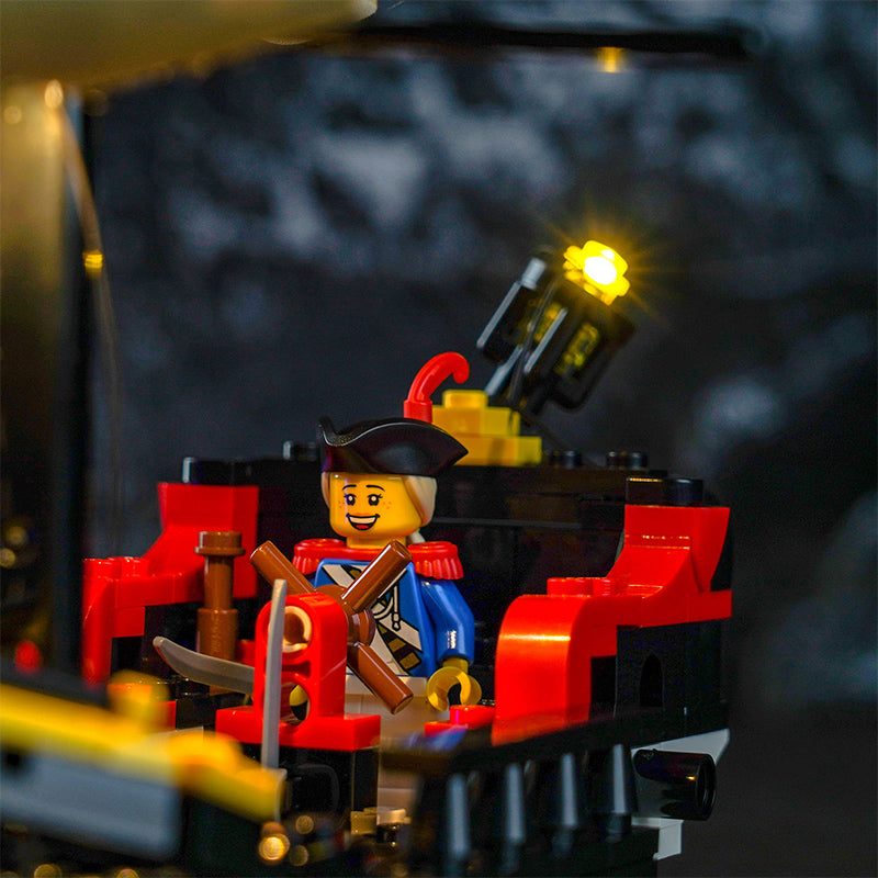 Kit d'éclairage BrickBling pour la forteresse LEGO Eldorado 10320