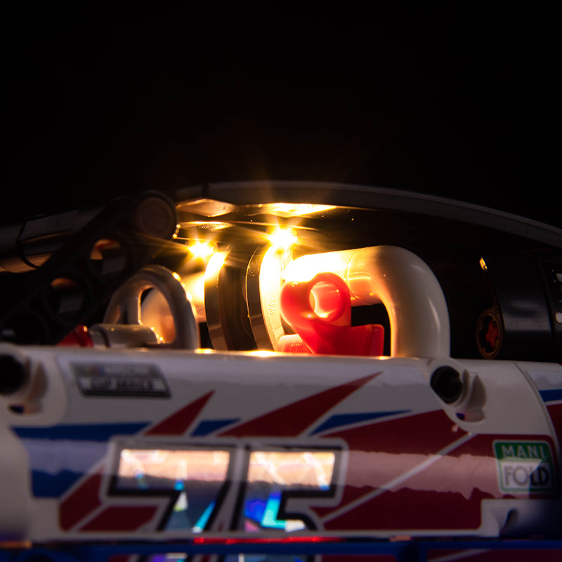 BrickBling Lichtset für LEGO Technic NASCAR Next Gen Chevrolet Camaro ZL1 42153