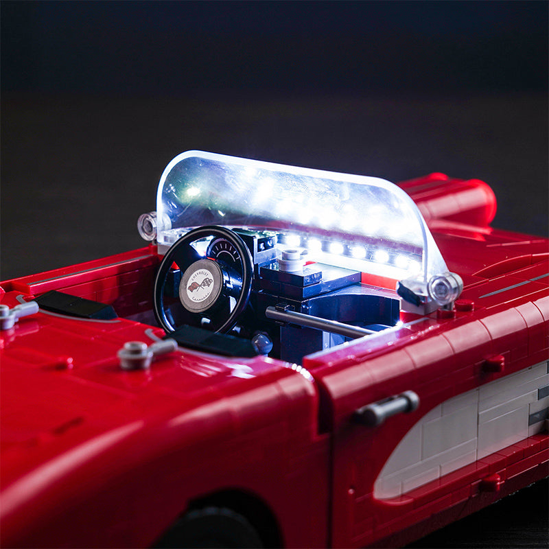 BrickBling Lichtset für LEGO Icons Chevrolet Corvette 10321