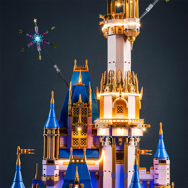 BrickBling Lichtset für LEGO Disney Castle 43222