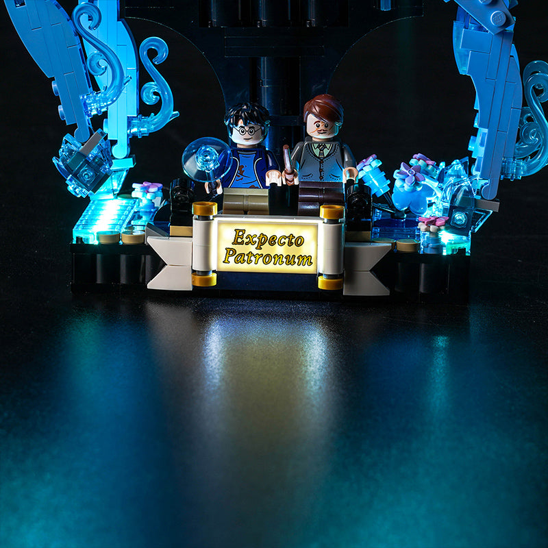 Kit d'éclairage BrickBling pour LEGO Expecto Patronum 76414 version télécommandée