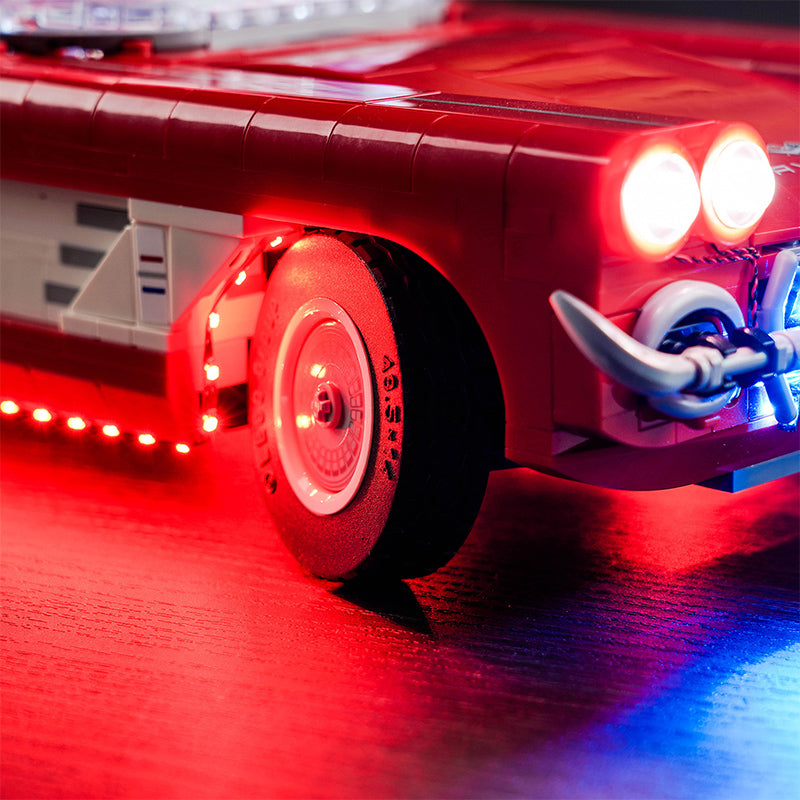 BrickBling Lichtset für LEGO Icons Chevrolet Corvette 10321, ferngesteuerte Version