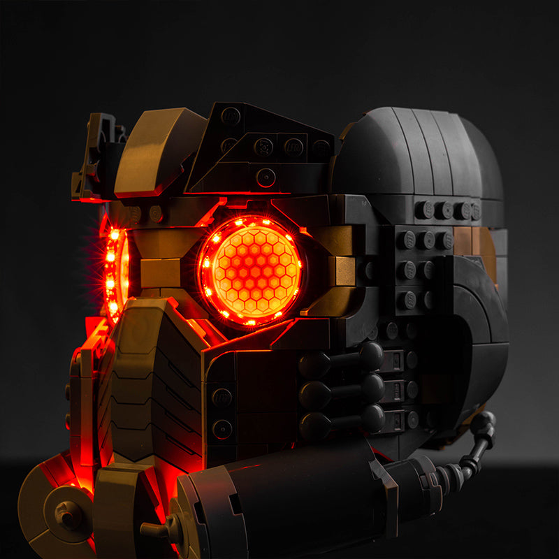 Kit d'éclairage BrickBling pour le casque de LEGO Star-Lord 76251