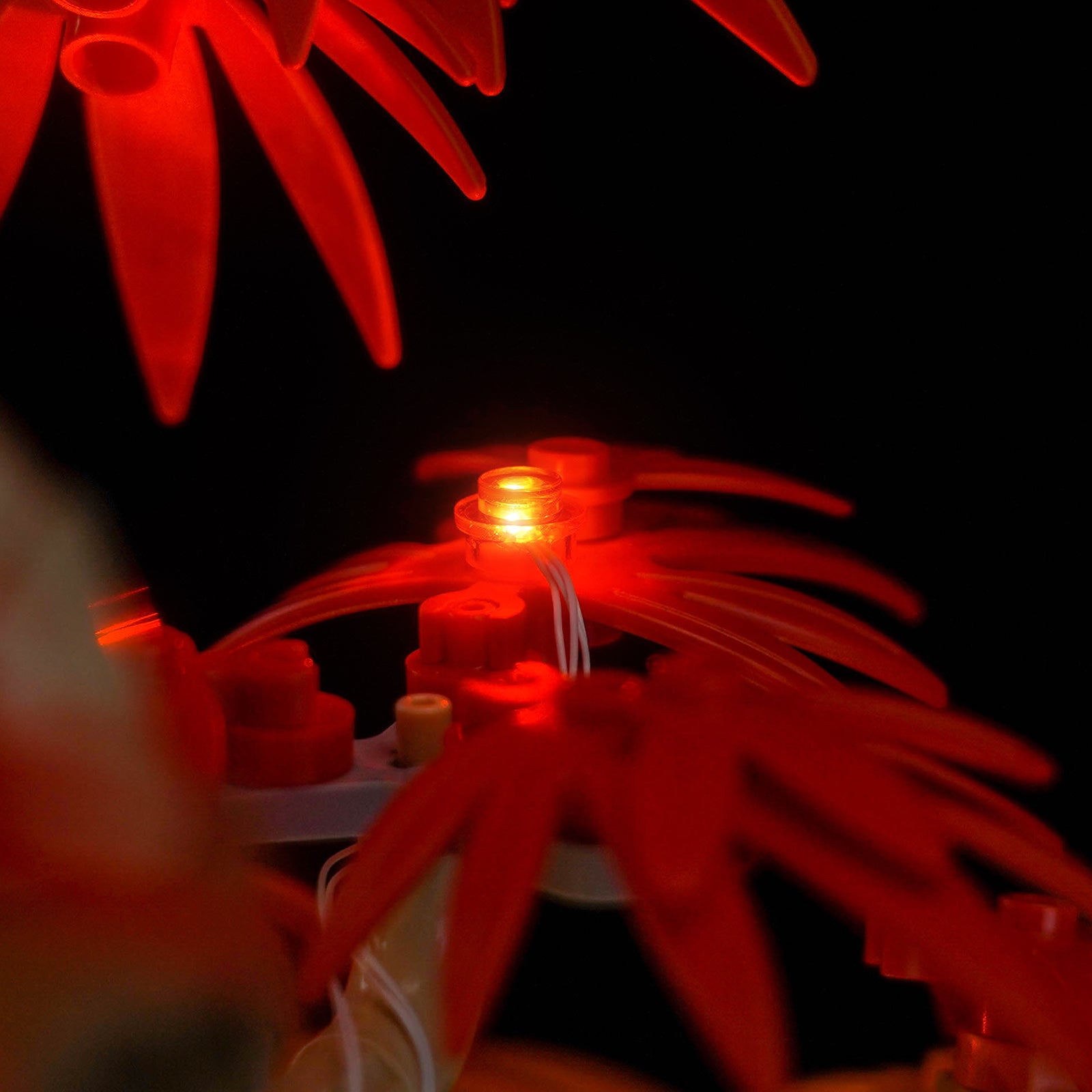 BrickBling Licht-Set für LEGO The Botanical Collection Japanischer Rot-Ahorn-Bonsai-Baum 10348, verbesserte Version