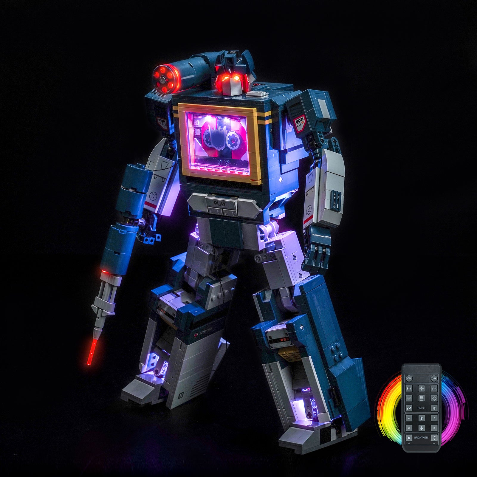 BrickBling Light Kit for LEGO Icons Transformers: Soundwave 10358