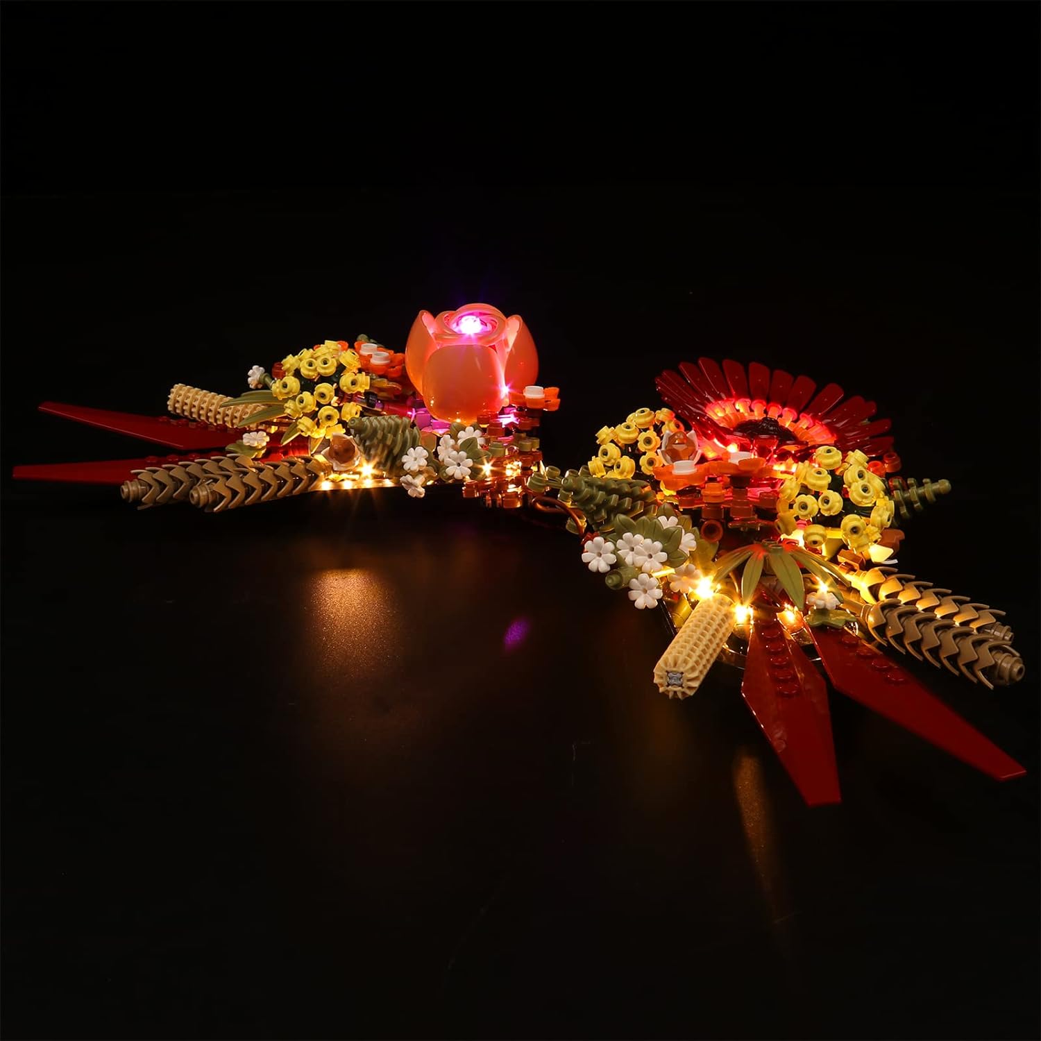 BrickBling Light Kit for LEGO Icons Dried Flower Centerpiece 10314