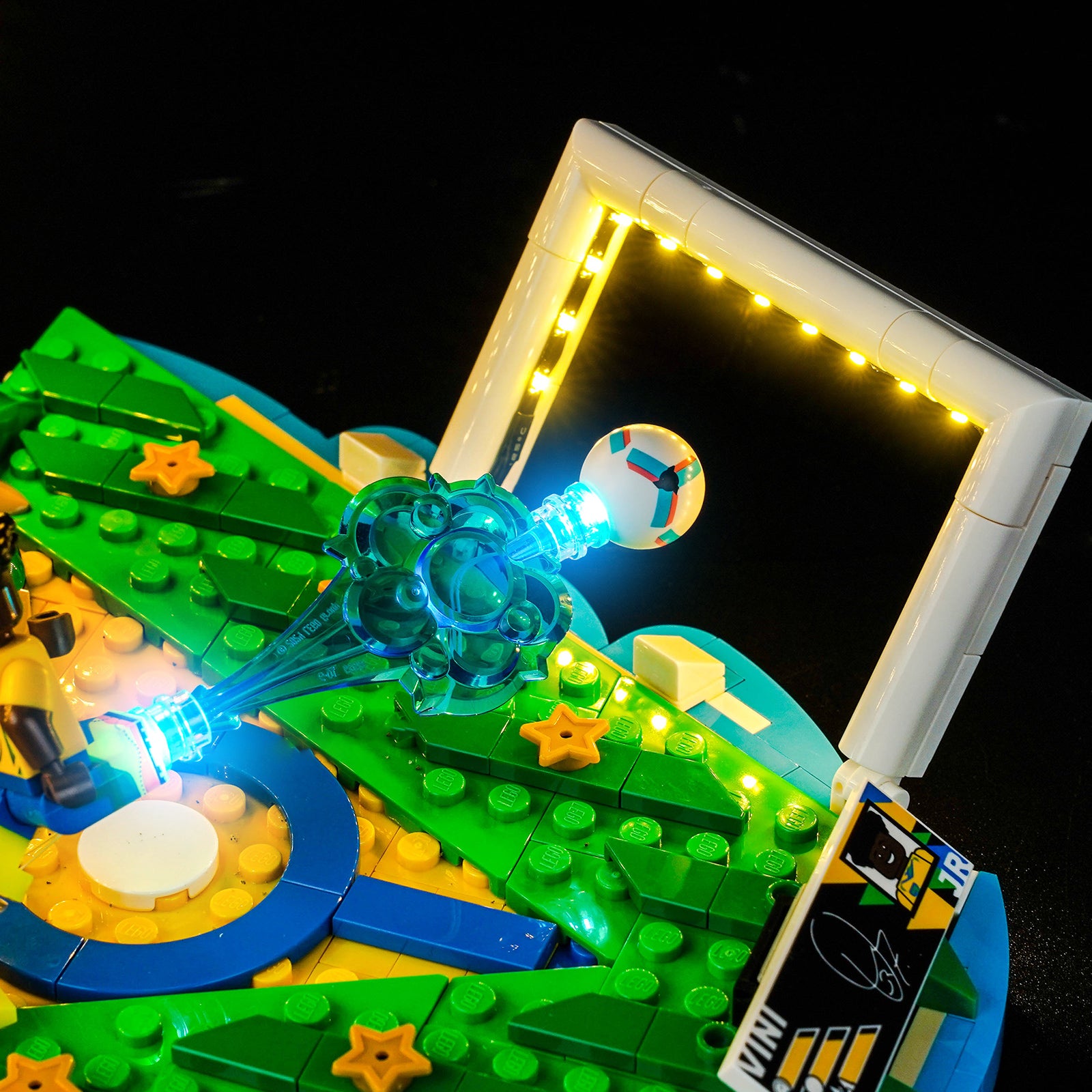 BrickBling Light Kit for LEGO Editions Vini Jr. – Soccer Highlights 43027