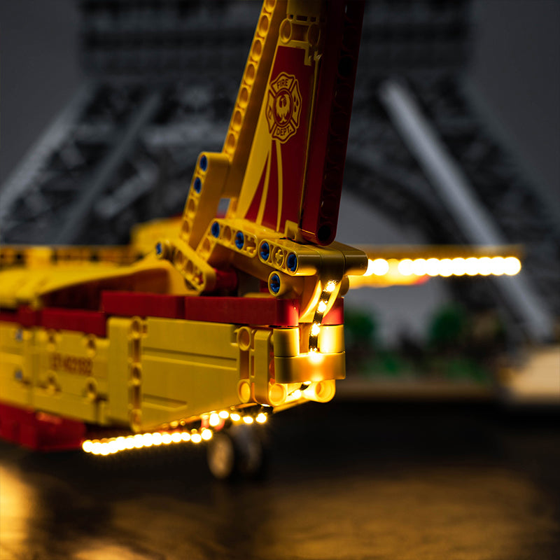 Kit d'éclairage BrickBling pour avion de pompier LEGO Technic 42152