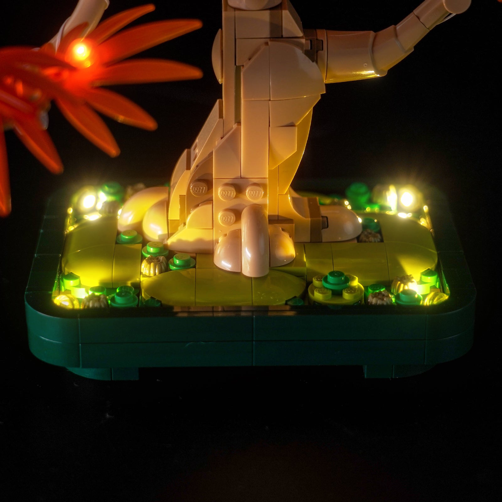 BrickBling Licht-Set für LEGO The Botanical Collection Japanischer Rot-Ahorn-Bonsai-Baum 10348, verbesserte Version
