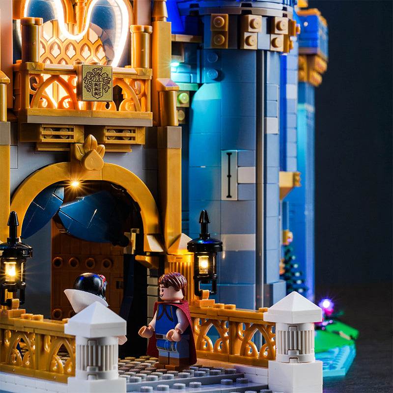 BrickBling Lichtset für LEGO Disney Castle 43222