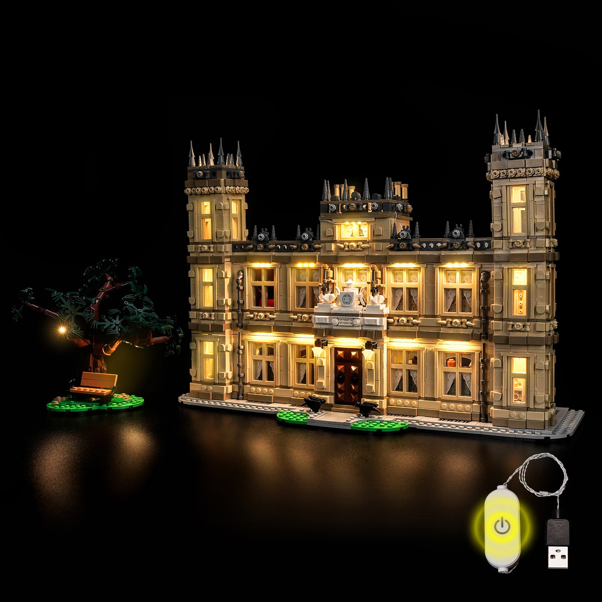 BrickBling Beleuchtungsset für LEGO Ideas Downton Abbey 21373
