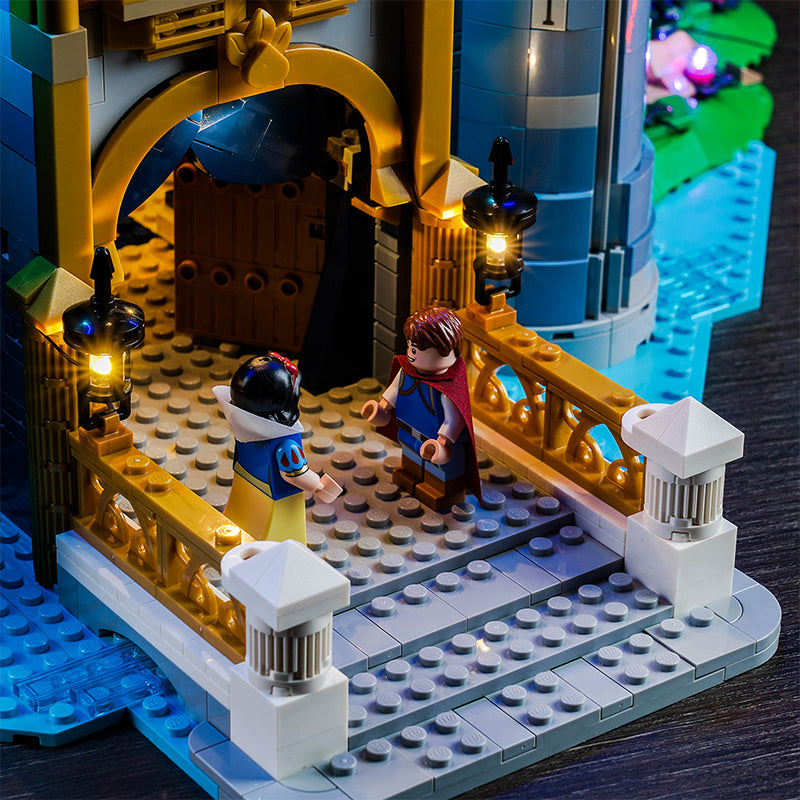 BrickBling Lichtset für LEGO Disney Castle 43222