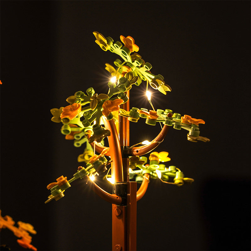 Kit d'éclairage BrickBling pour LEGO Le Seigneur des Anneaux : Rivendell 10316 Couleur chaude