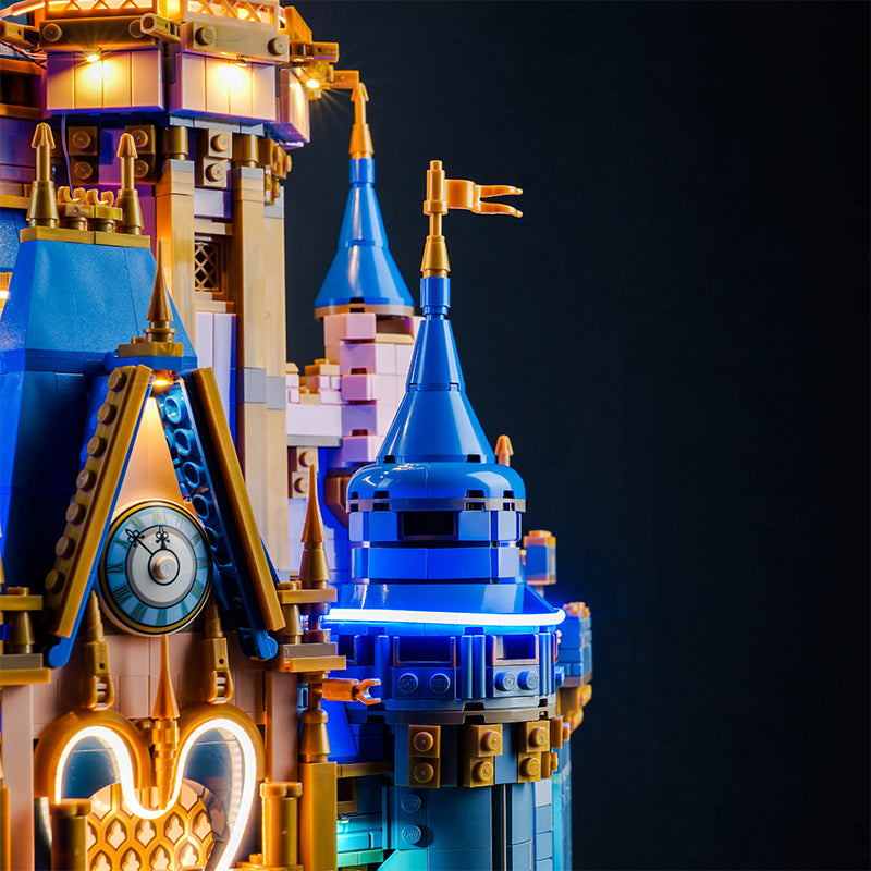 BrickBling Lichtset für LEGO Disney Castle 43222