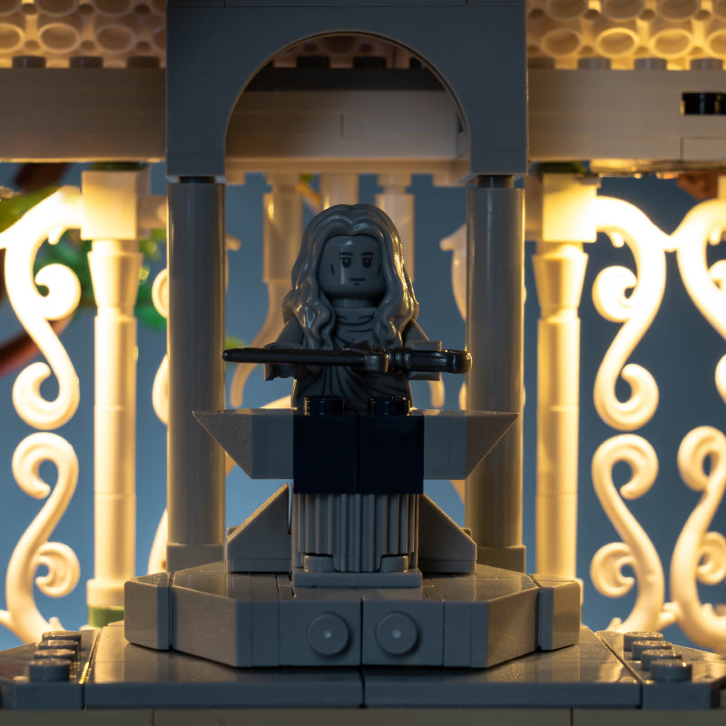 BrickBling Lichtset für LEGO Der Herr der Ringe: Bruchtal 10316