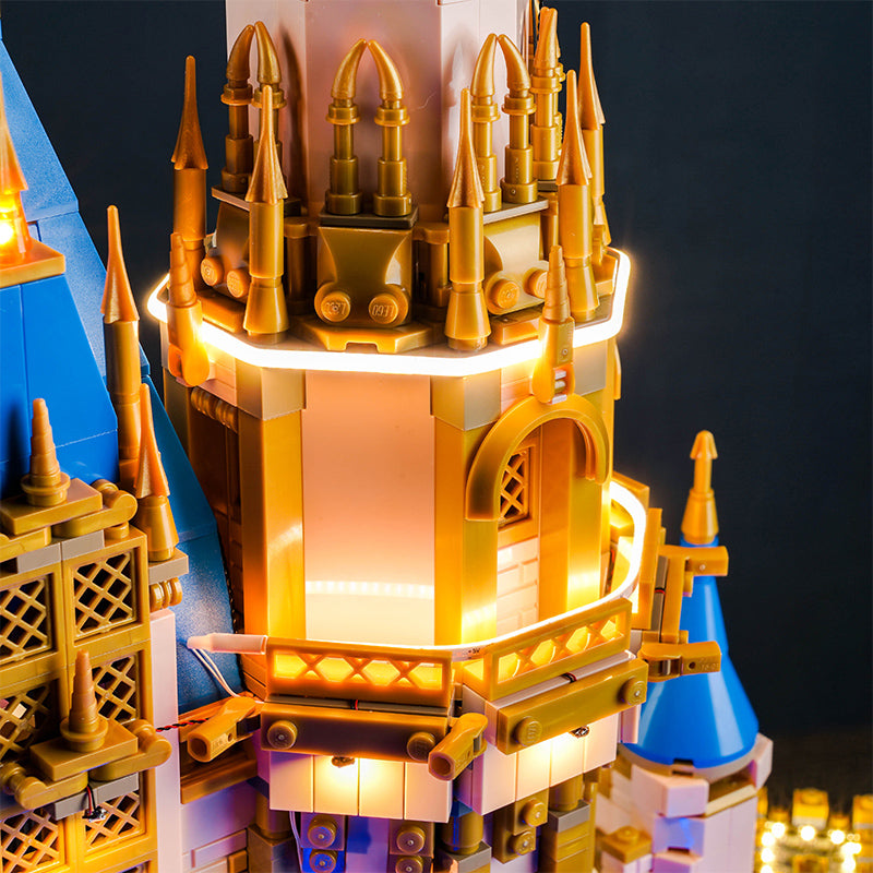 BrickBling Lichtset für LEGO Disney Castle 43222