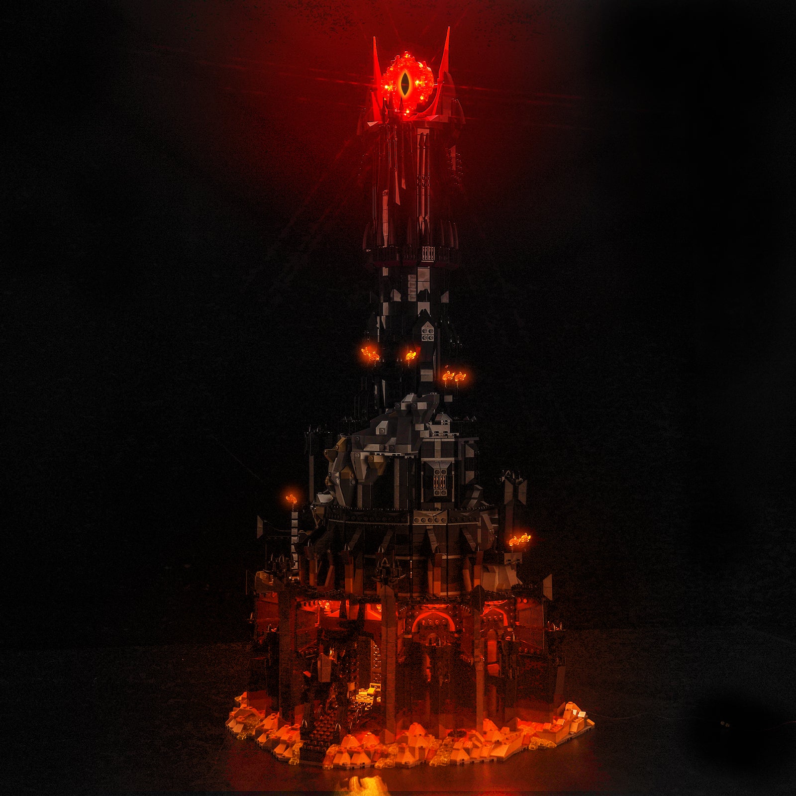 BrickBling Light Kit for LEGO Icons The Lord of the Rings: Barad-dûr 10333