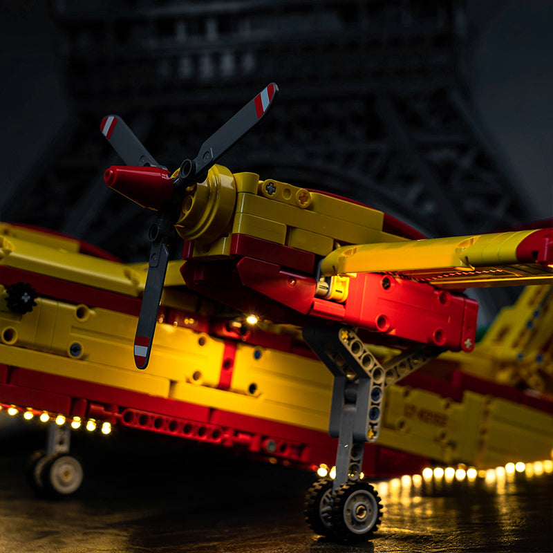 Kit d'éclairage BrickBling pour avion de pompier LEGO Technic 42152