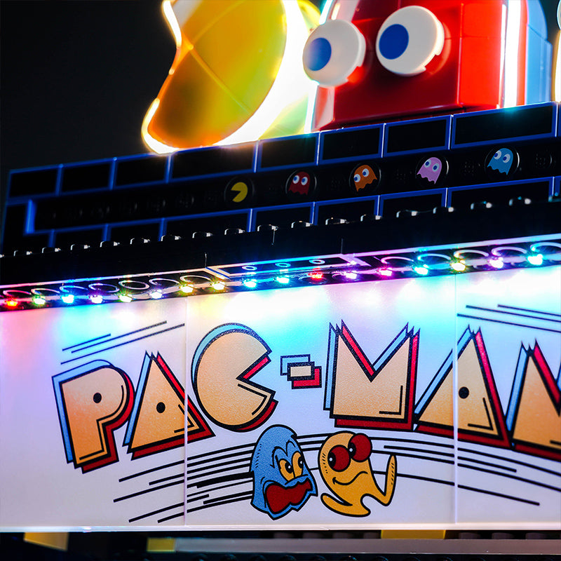 Kit d'éclairage BrickBling pour LEGO PAC-Man Arcade 10323