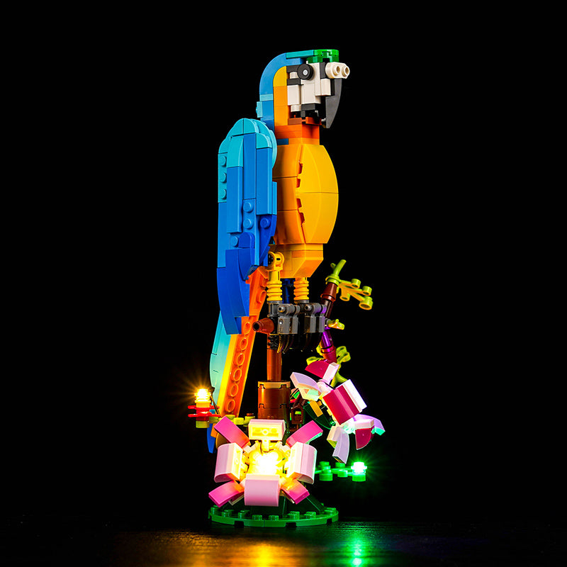 BrickBling Light Kit for LEGO Creator 3 in 1 Exotic Parrot 31136