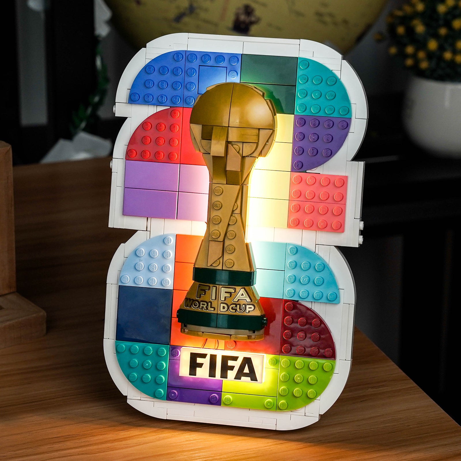 BrickBling Light Kit for LEGO Editions FIFA World Cup 2026™ Official Emblem 43032
