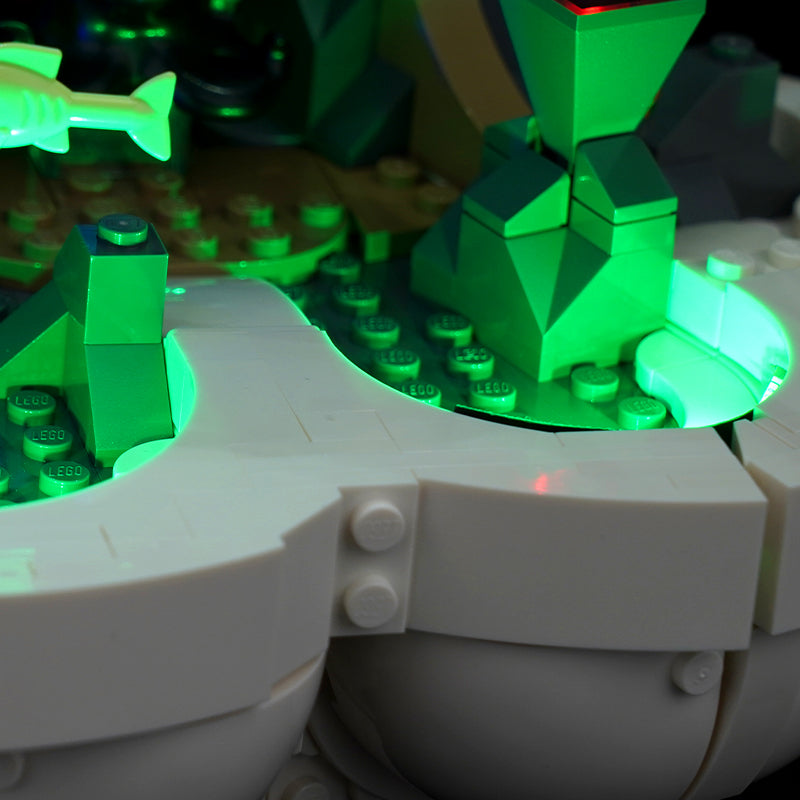 BrickBling Lichtset für die kleine Meerjungfrau Royal Clamshell 43225