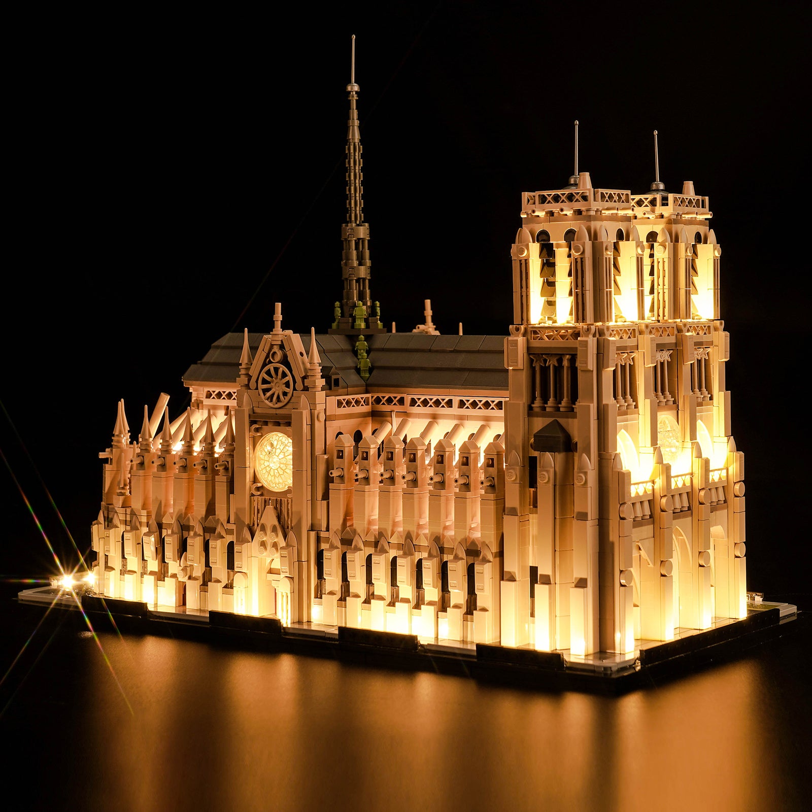 BrickBling Light Kit for LEGO Architecture Notre-Dame de Paris 21061
