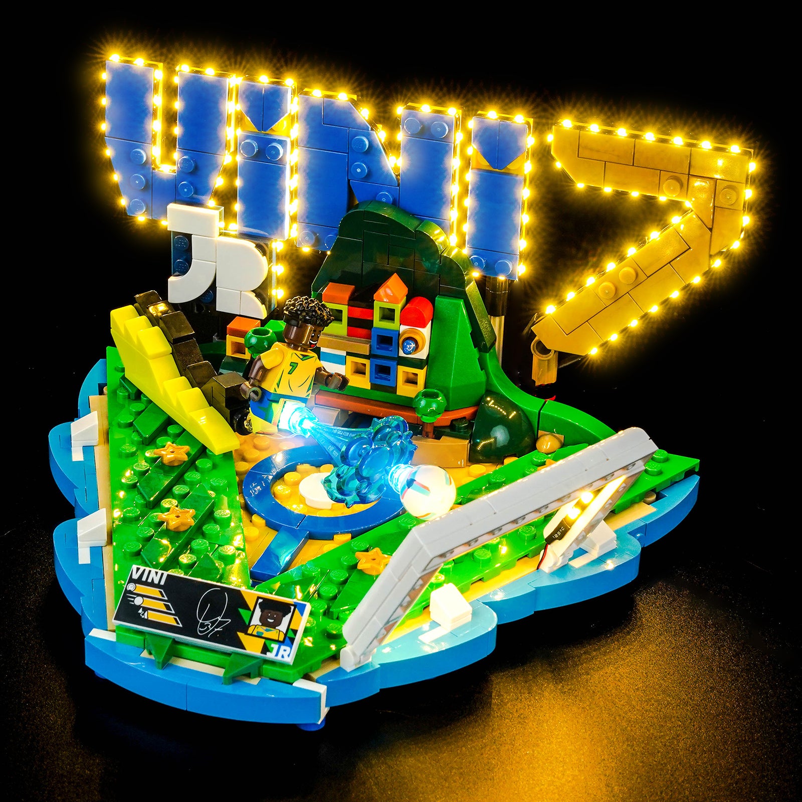 BrickBling Light Kit for LEGO Editions Vini Jr. – Soccer Highlights 43027