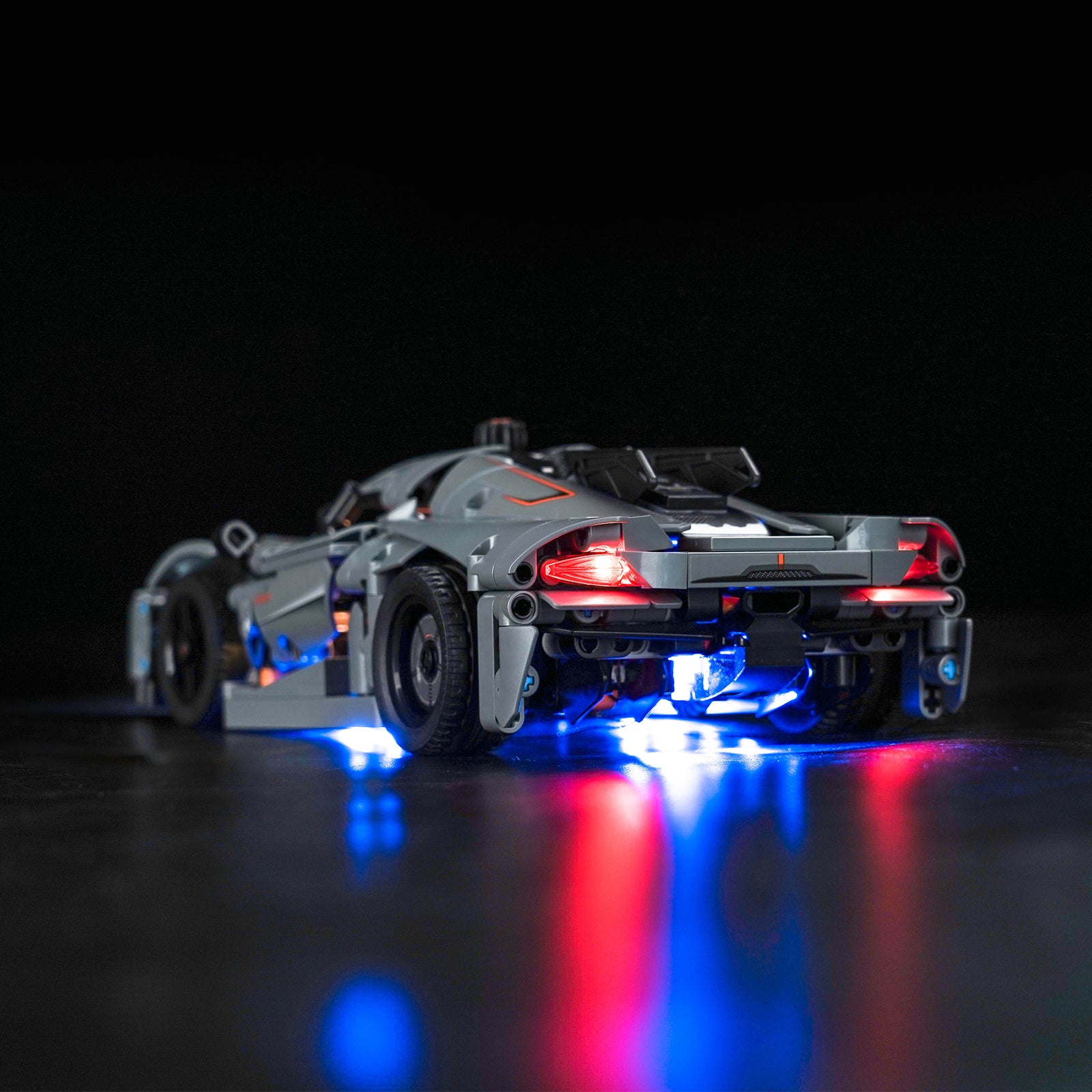 BrickBling Light Kit for LEGO Technic Koenigsegg Jesko Absolut Grey Hypercar 421732