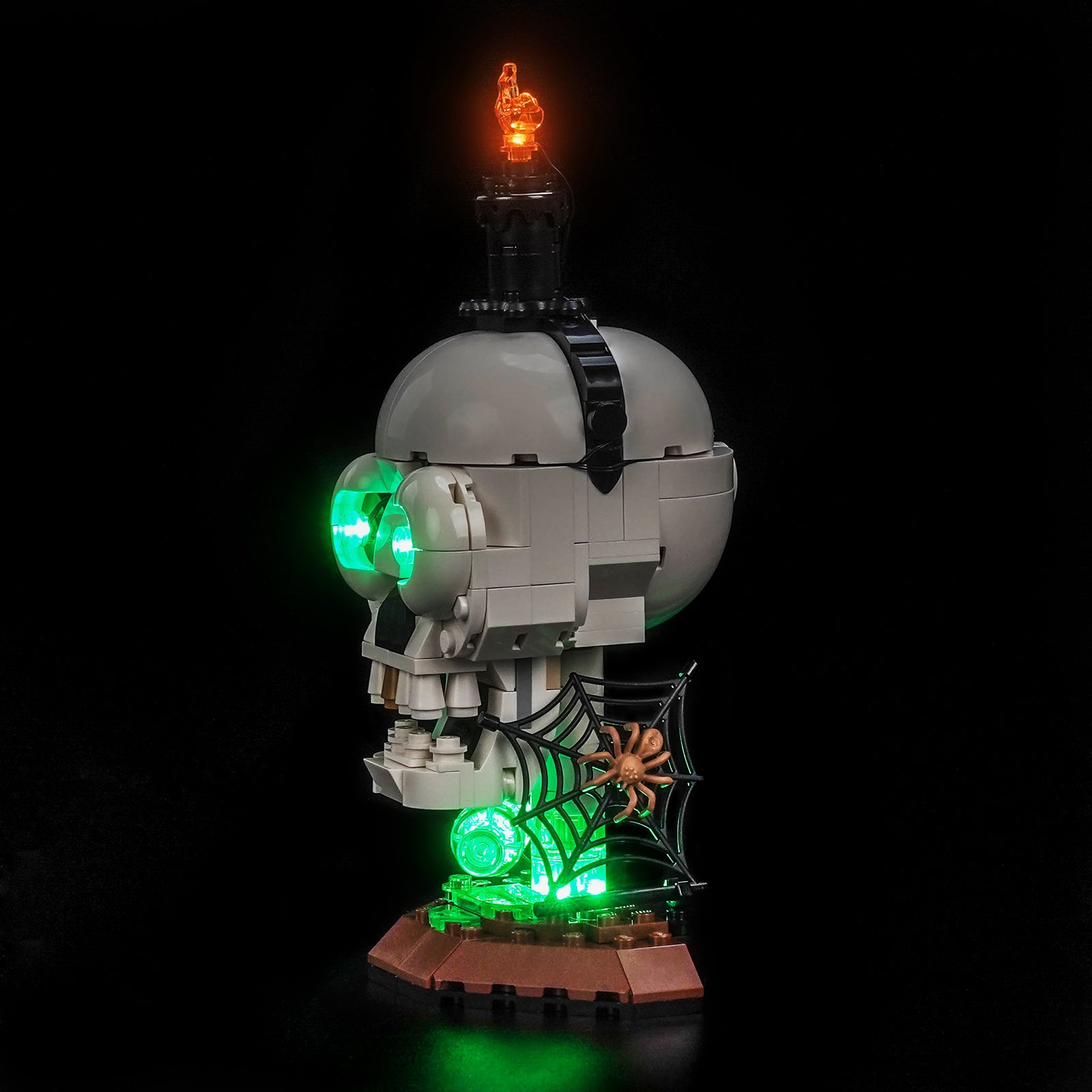 BrickBling Light Kit für LEGO Halloween Schädelkerze 40883
