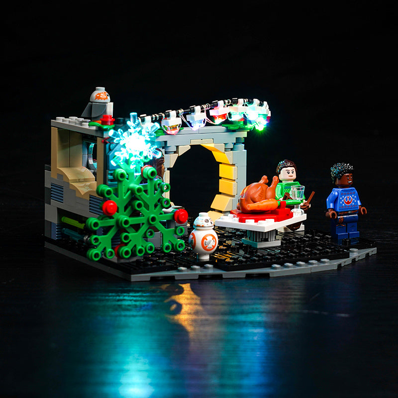 BrickBling Lichtset für LEGO Millennium Falcon™ Holiday Diorama 40658