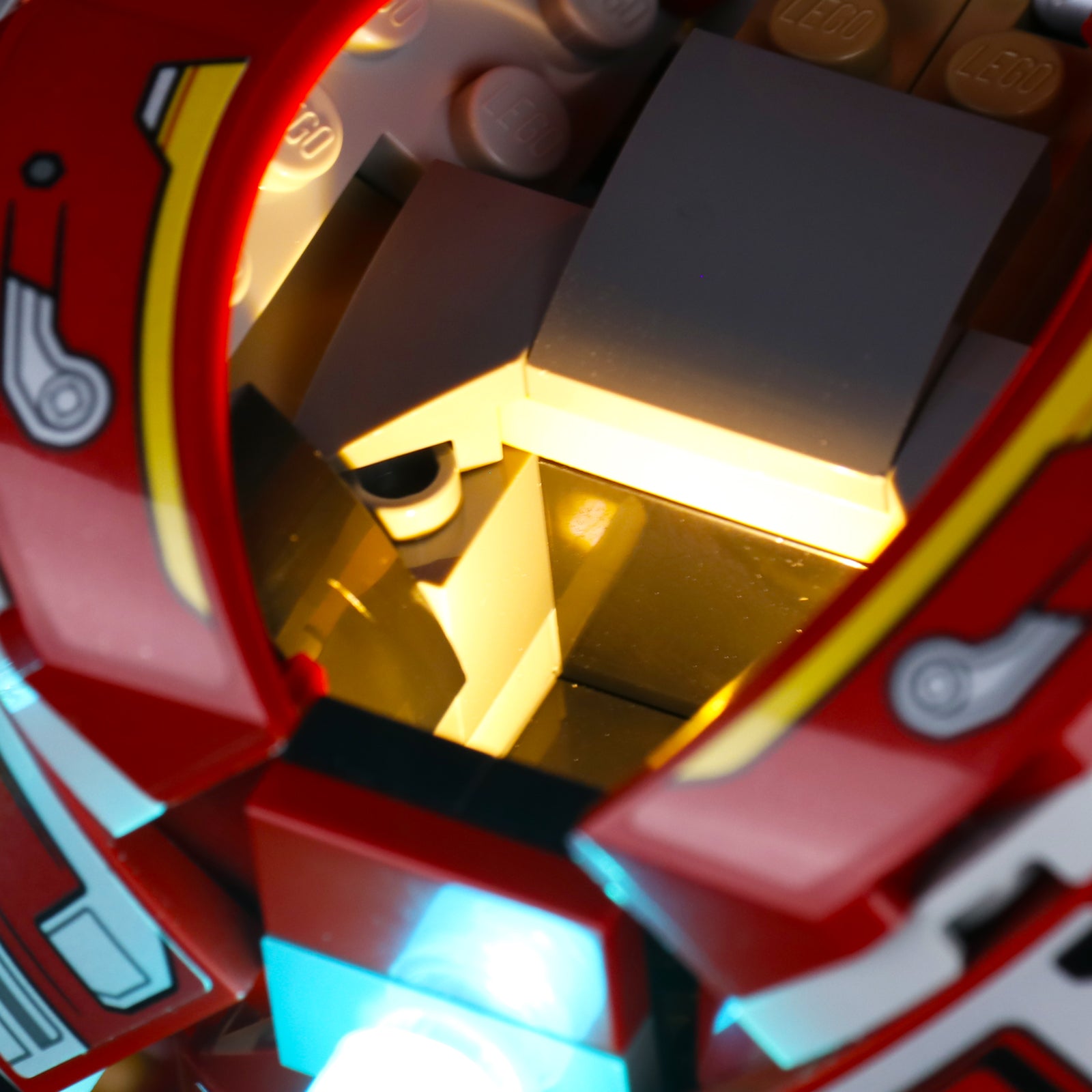 BrickBling Light Kit for LEGO The Hulkbuster: The Battle of Wakanda 76247